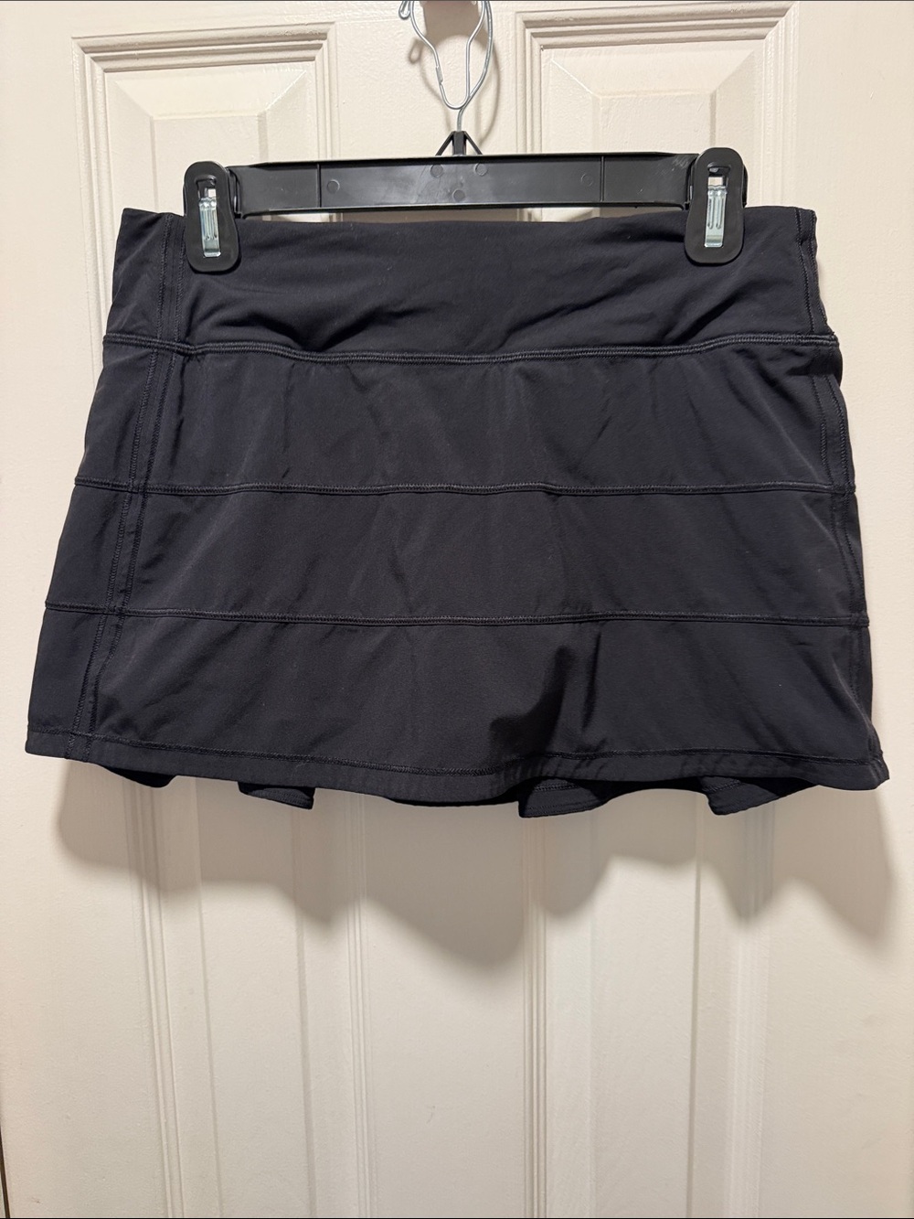 lululemon athletica Black Athletic Skort with Built-In Shorts